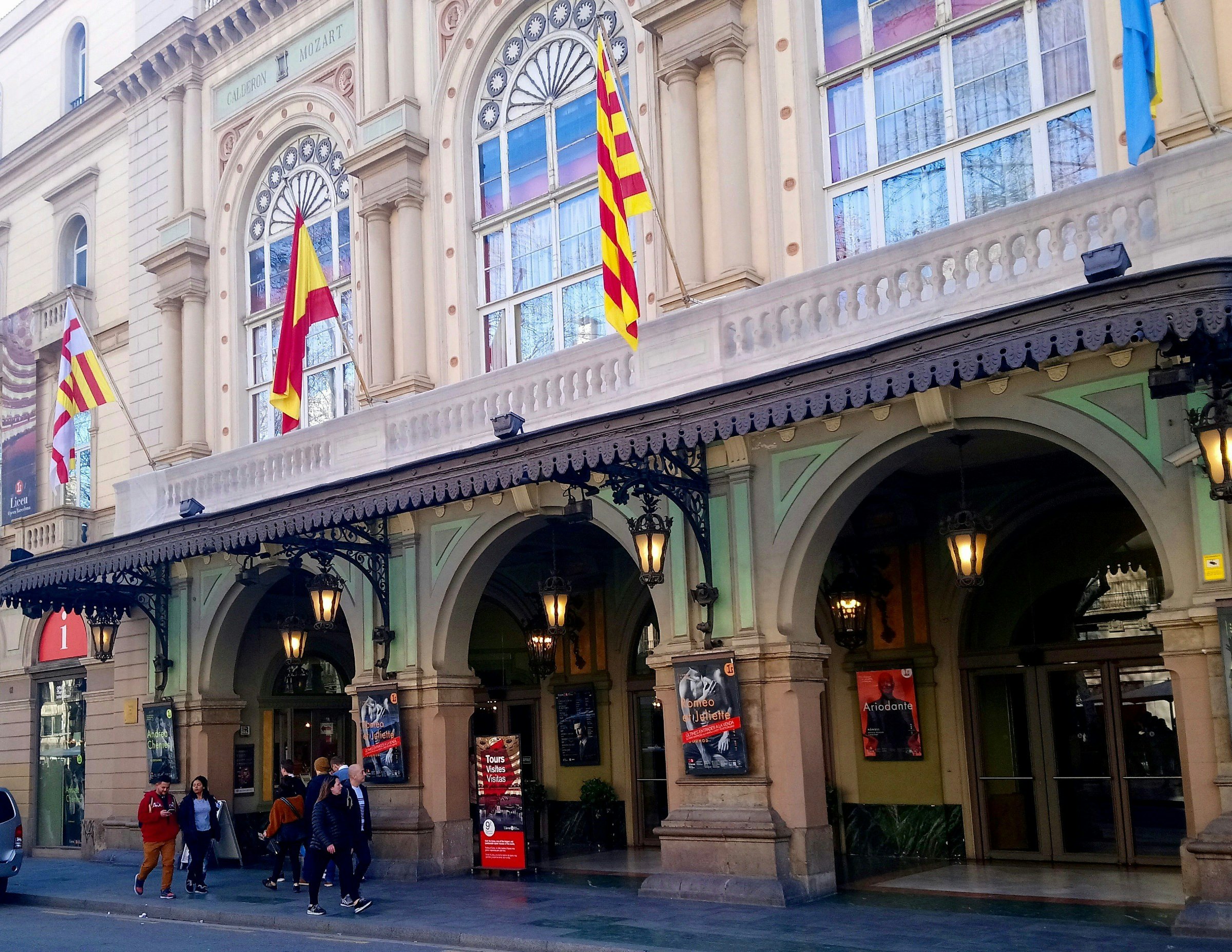 Exterior of Gran Teatre del Liceu