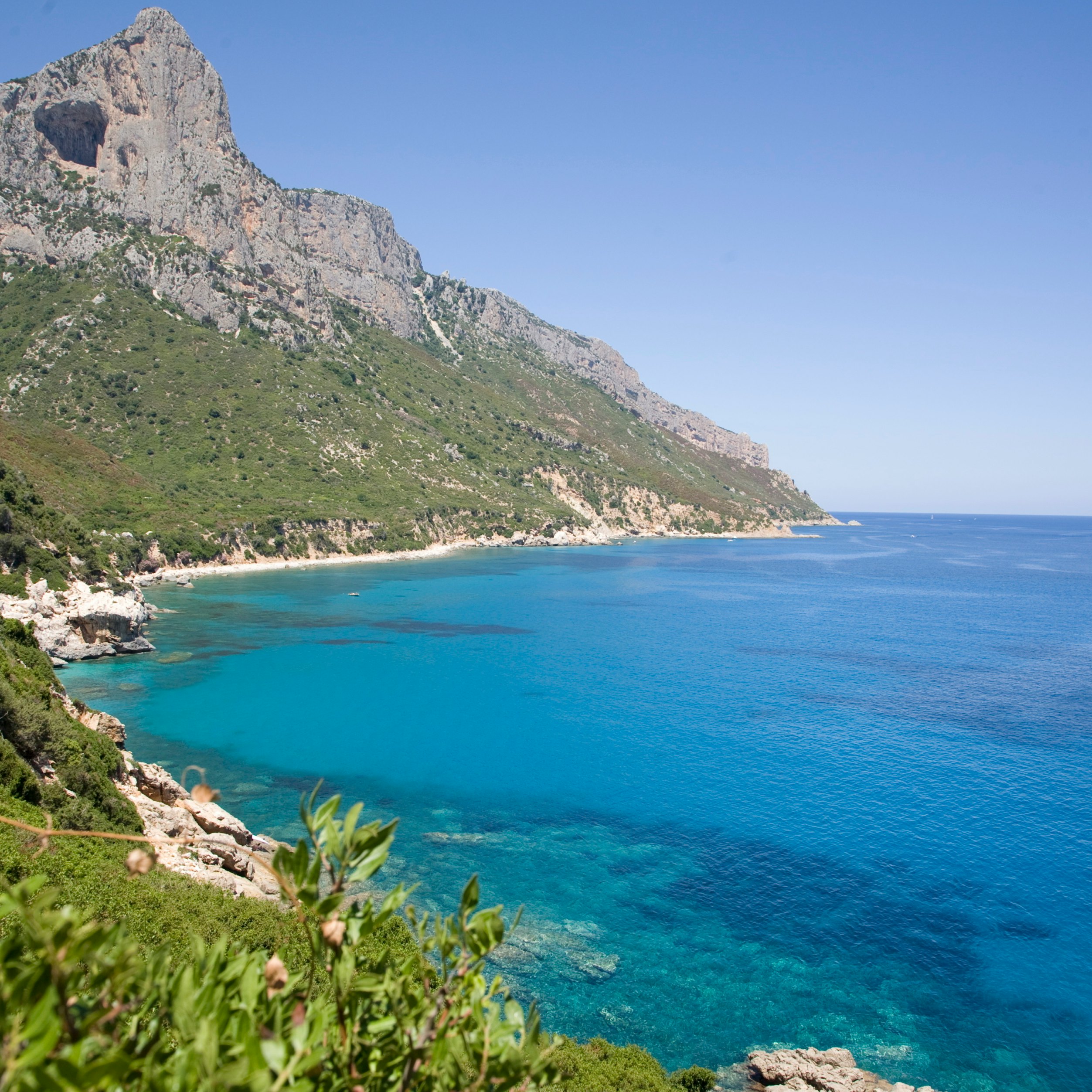 The Gulf of Orosei, near Santa Maria Navarrese, Sardinia, Italy, Mediterranean, Europe