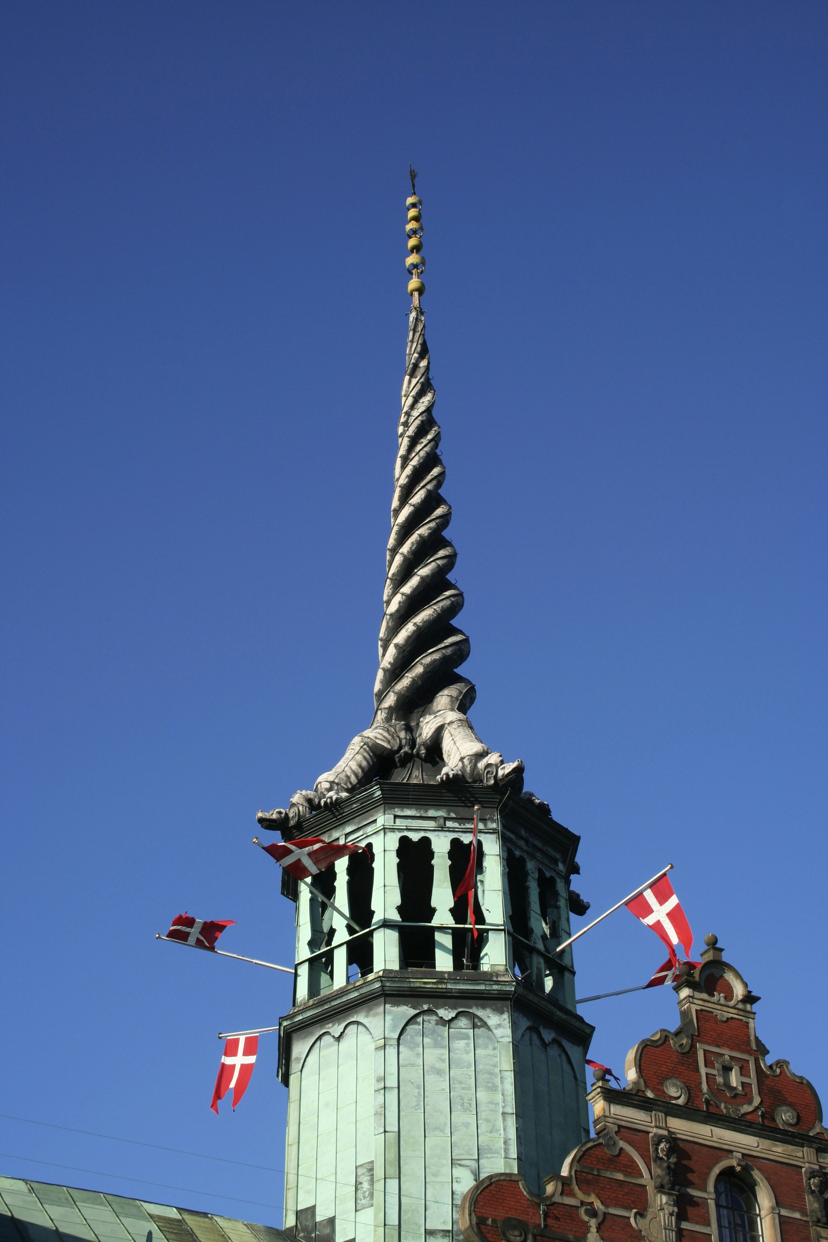 Borsen spire.