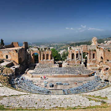Greek theatre in Taormina