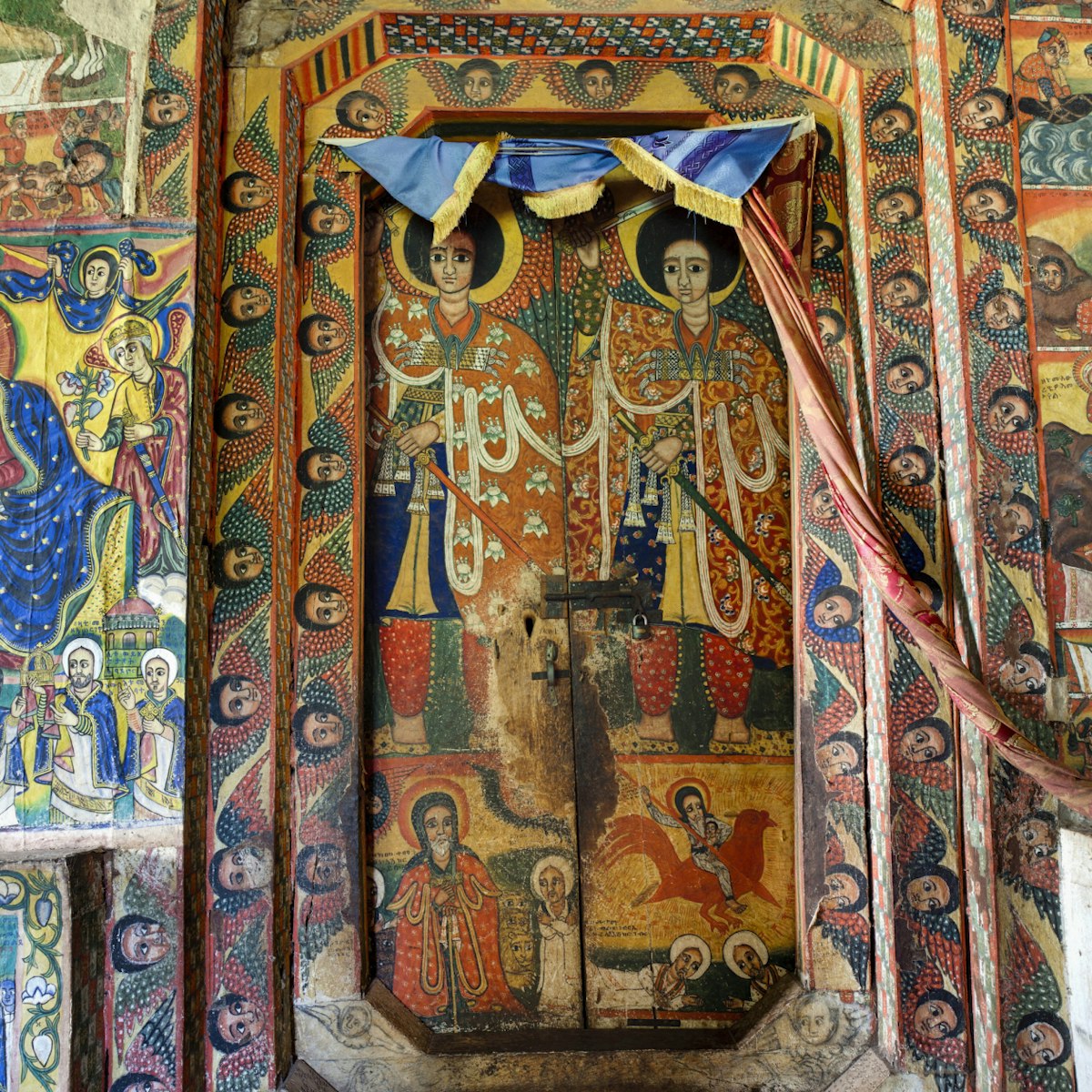 Ura Kidane Meret monastery, Lake Tana, Amhara, Ethiopia