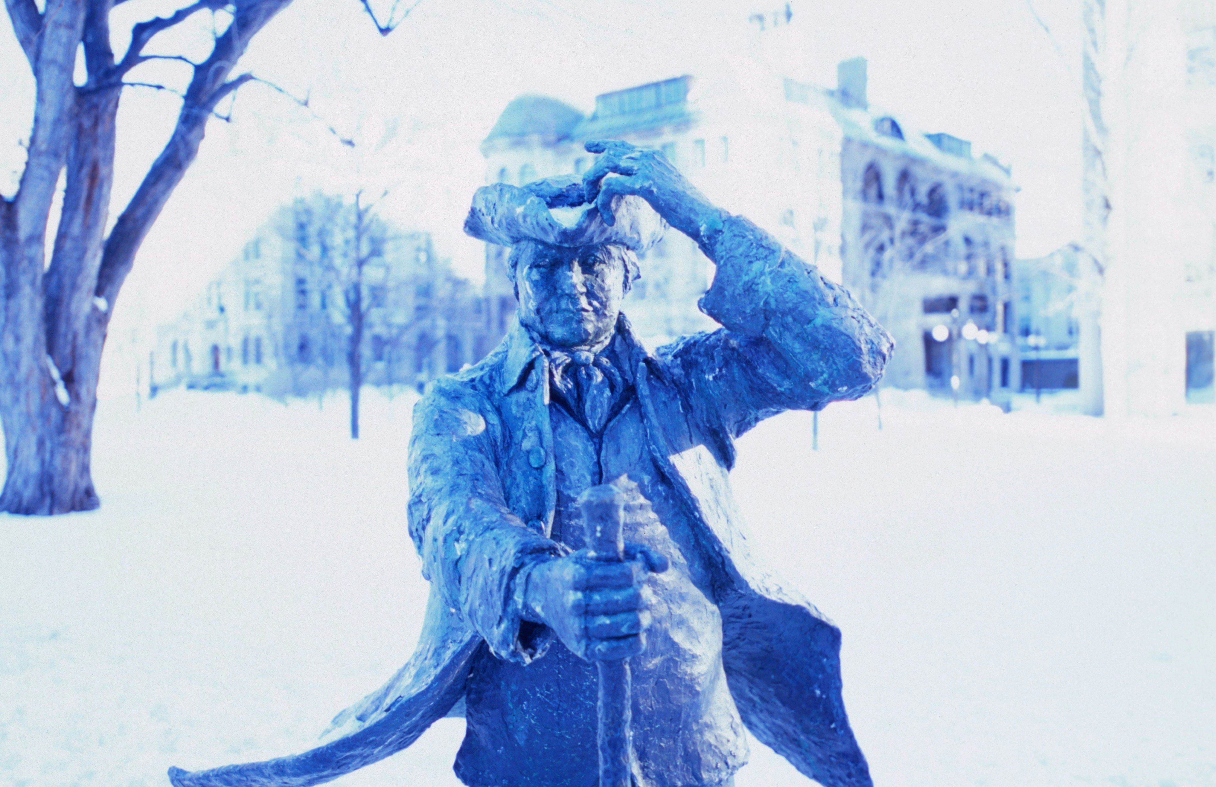 Lord Strathcona statue on Square Dorchester.