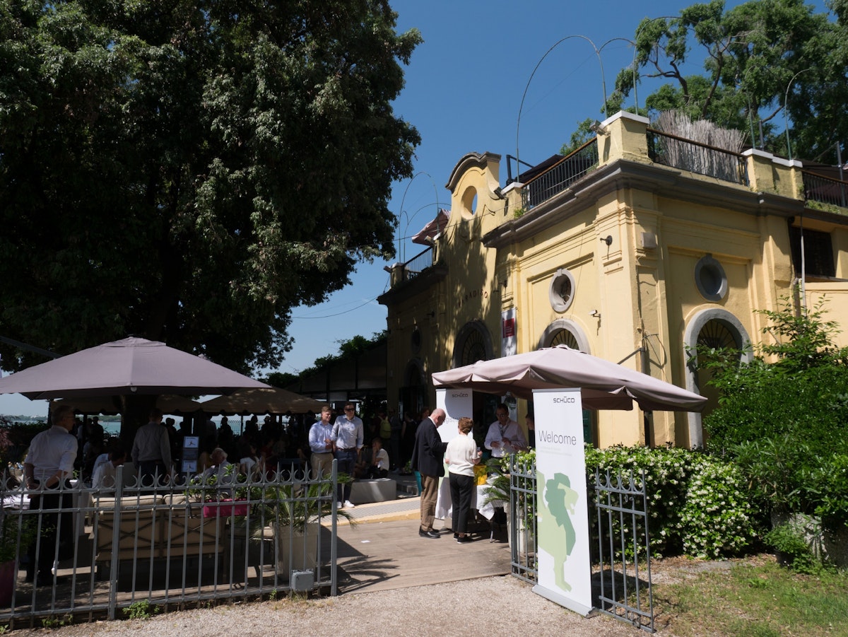 Paradiso stands in the heart of the Giardini