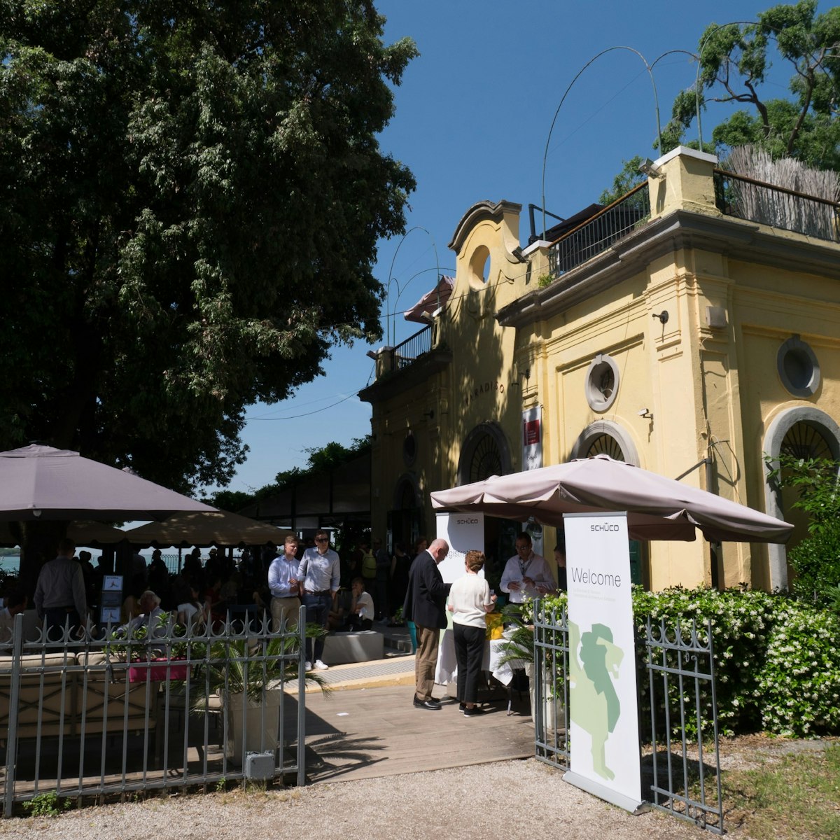 Paradiso stands in the heart of the Giardini