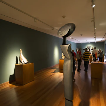BOGOTA, COLOMBIA - OCTOBER 22, 2015: Interior of the Botero Museum. The art collection donated by Colombian master artist Botero is considered the most important donation in the Country's history. ; Shutterstock ID 337708817; Your name (First / Last): Josh Vogel; GL account no.: 56530; Netsuite department name: Online Design; Full Product or Project name including edition: Digital Content/Sights
