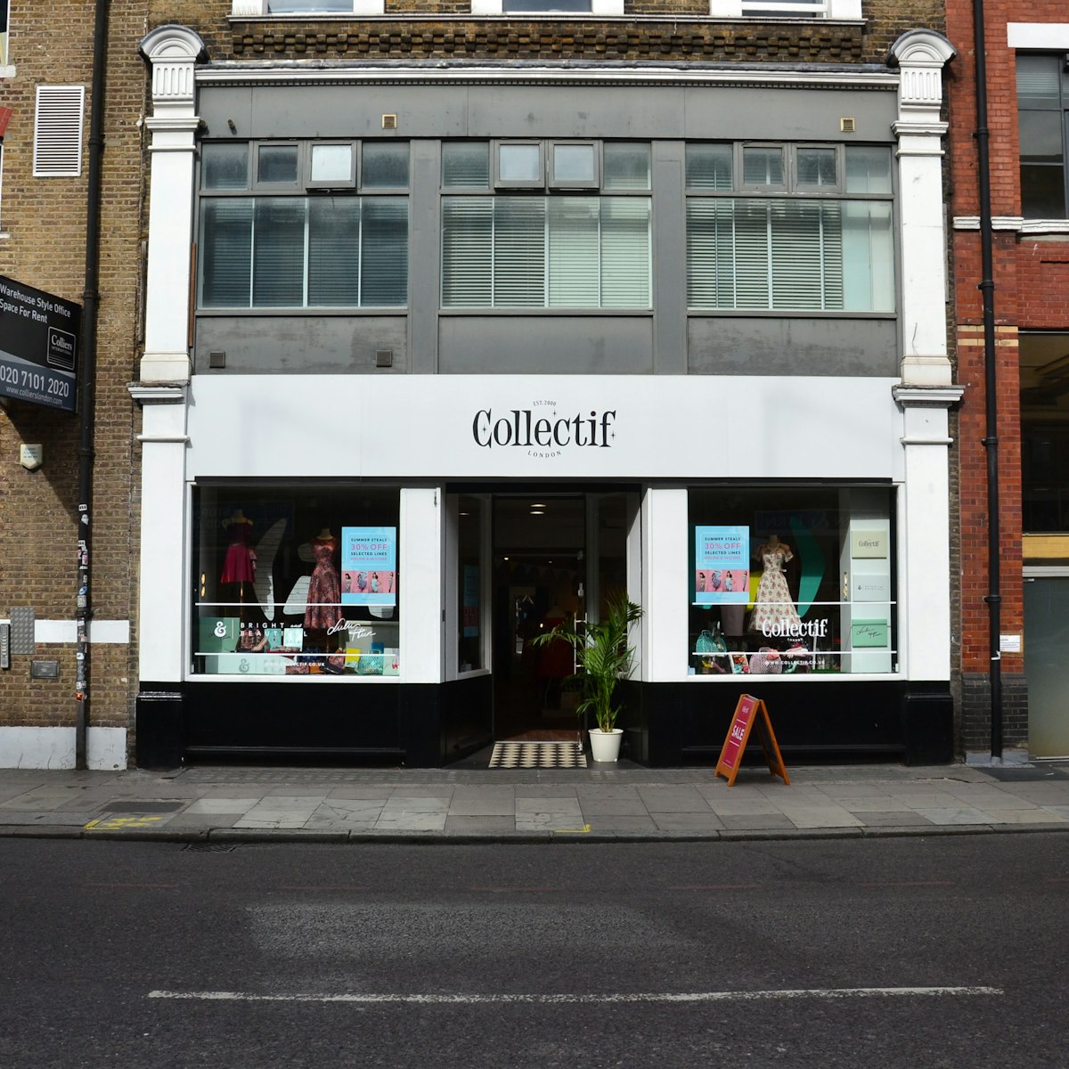 The exterior of Cocktail Trading Co, a cocktail bar in Clerkenwell