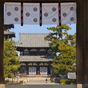 Horyuji Temple, Nara, Japan