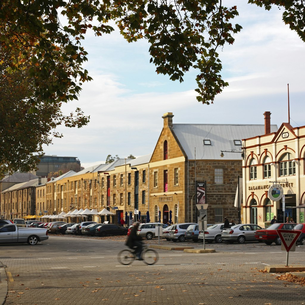 Salamanca Place, Hobart, Tasmania, Australia