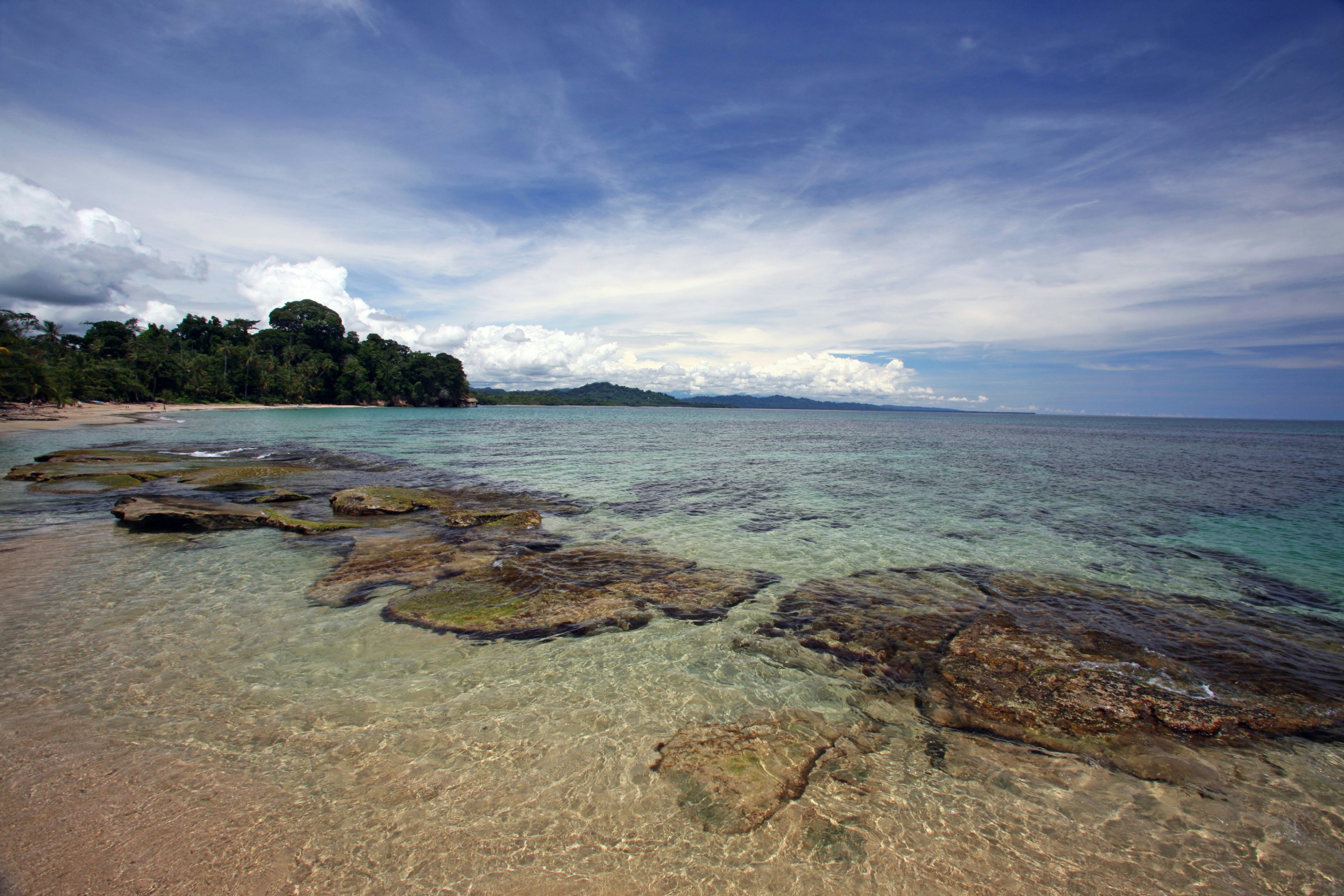 Crystal clear Caribbean waters, Playa Manzanillo.
