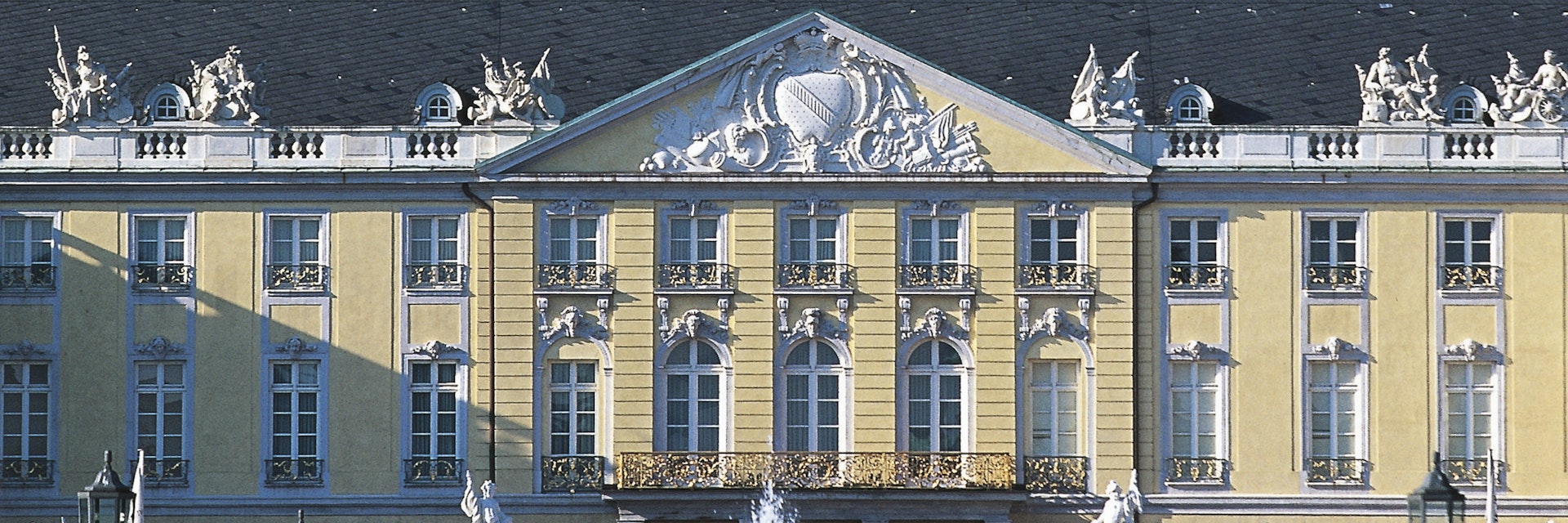 The hunting lodge, 1752-1785, architects Friedrich von Kesslau and Balthasar Neumann, Karlsruhe, Baden-Wurttemberg, Germany