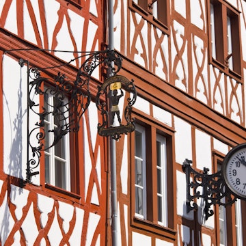 Hauptmarkt building architecture, Trier, Moselle River Valley, Rheinland-Pfaltz, Germany