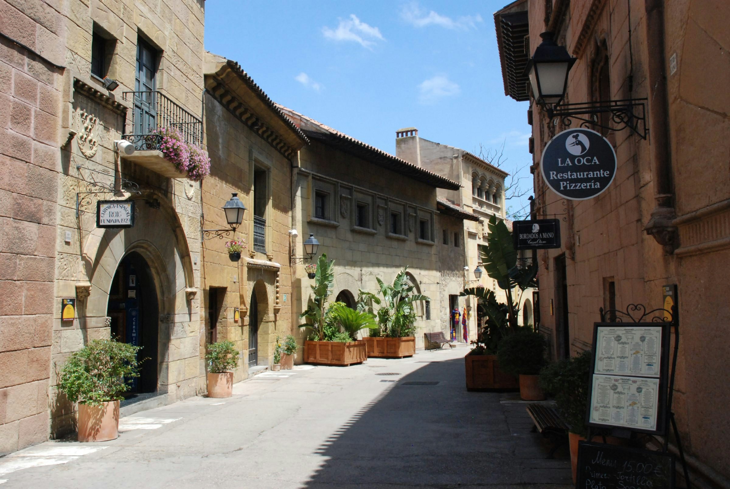Inside Poble Espanyol