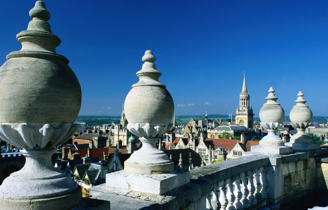 Skyline from Radcliffe Camera (Circular Library)