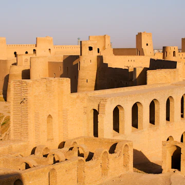 Ancient citadel or 'Ark'.