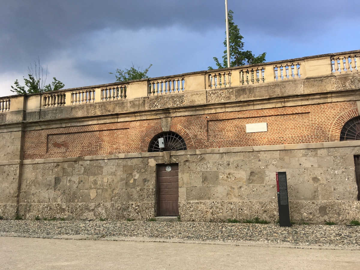 High walls of Arena Civica