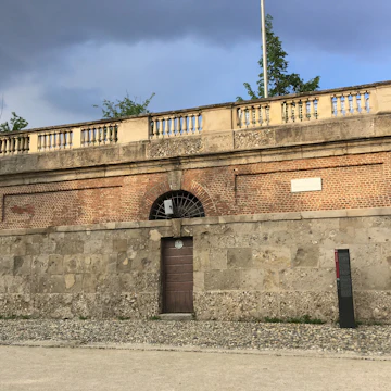 High walls of Arena Civica