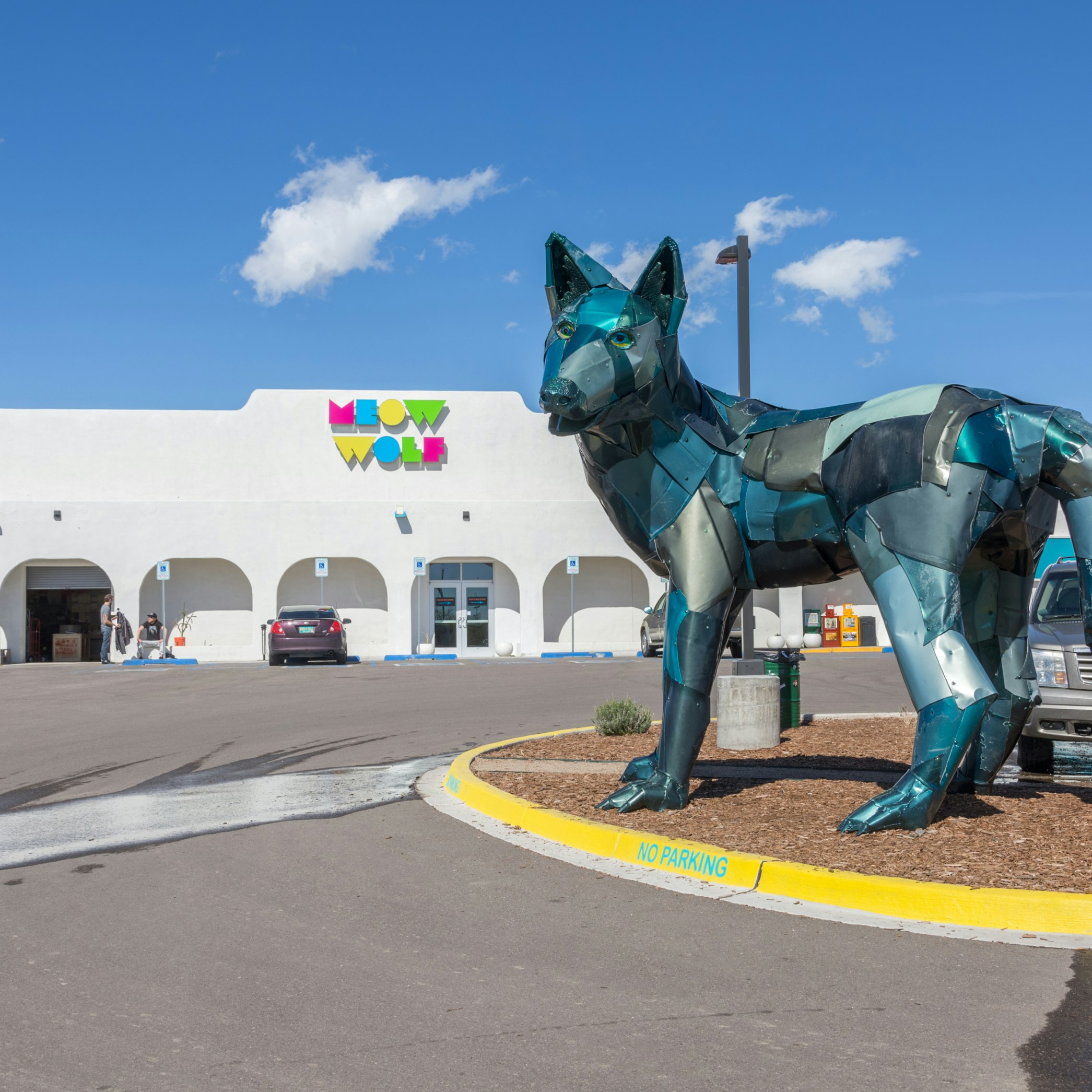 Santa Fe, New Mexico– April 30th, 2017: Meow Wolf art collective in Santa Fe, New Mexico, United States. Open to the public the main exhibit is the The House of Eternal Return..; Shutterstock ID 632888321; Your name (First / Last): Alexander Howard; GL account no.: 65050; Netsuite department name: Online Editorial; Full Product or Project name including edition: Southwest POIs