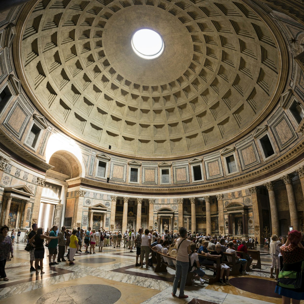 Interior of The Pantheon.
