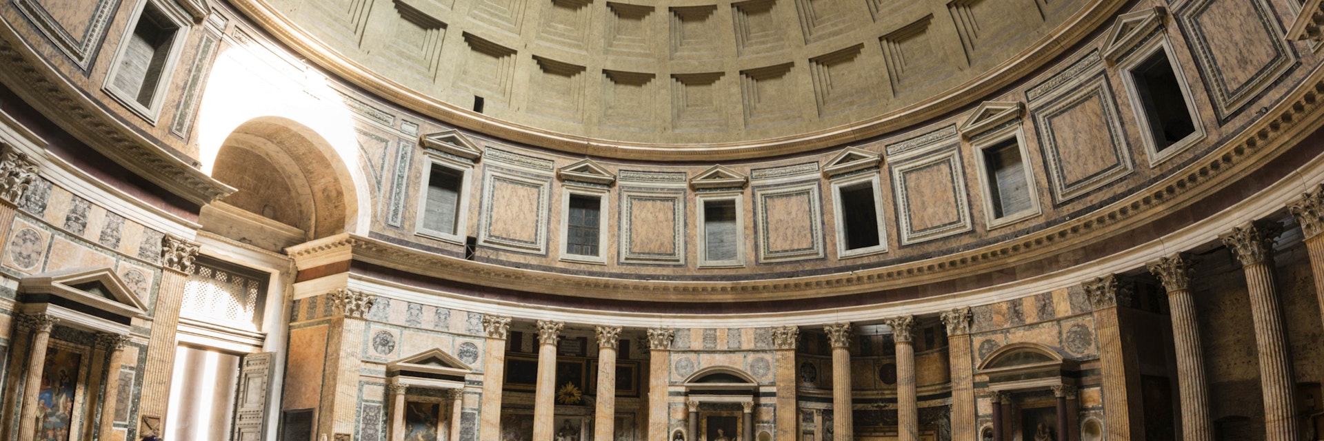 Interior of The Pantheon.