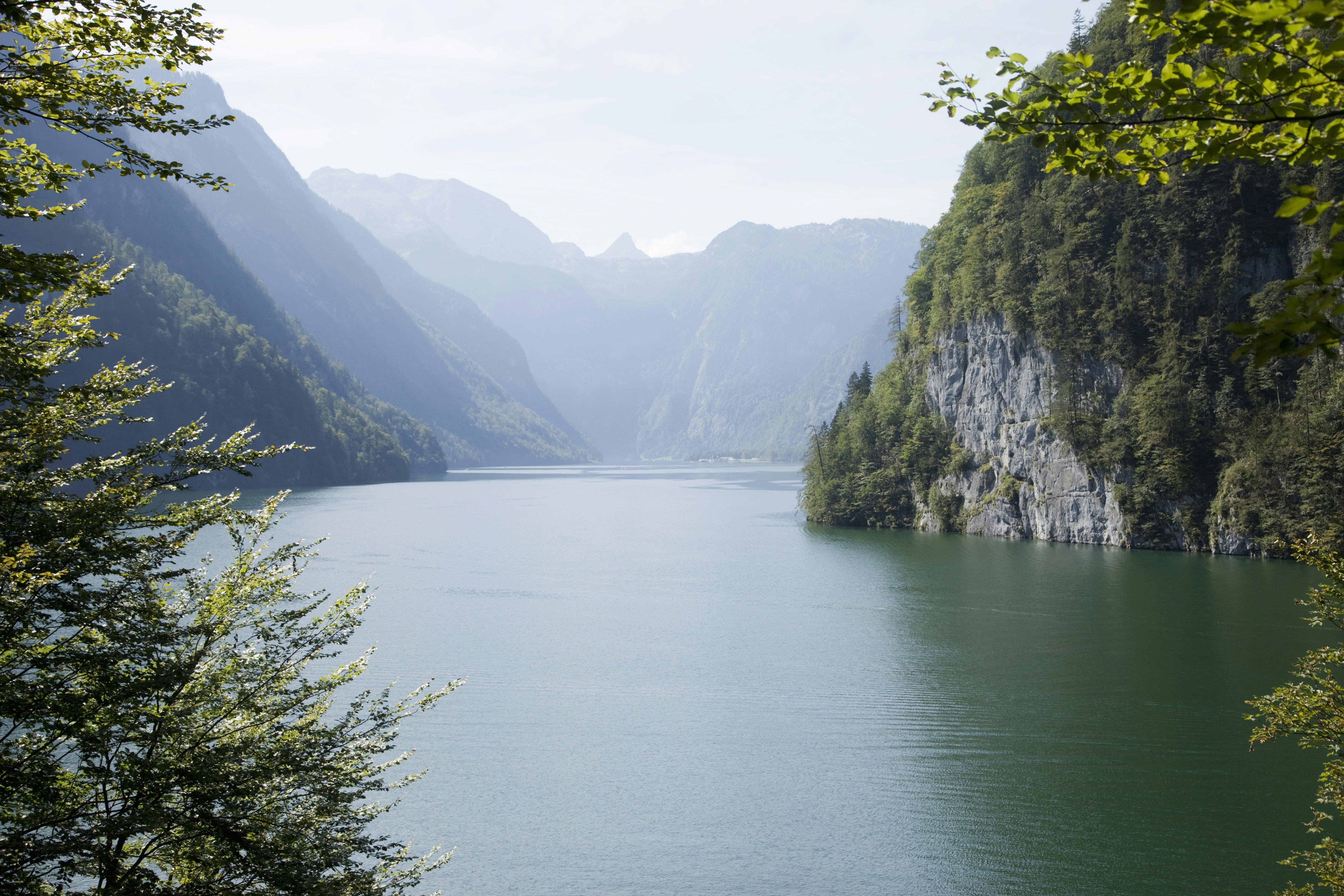 View at the Konigssee from Malerwinkel