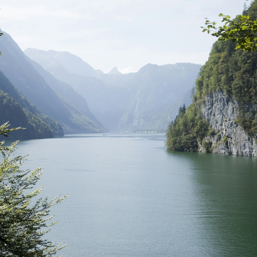 View at the Konigssee from Malerwinkel