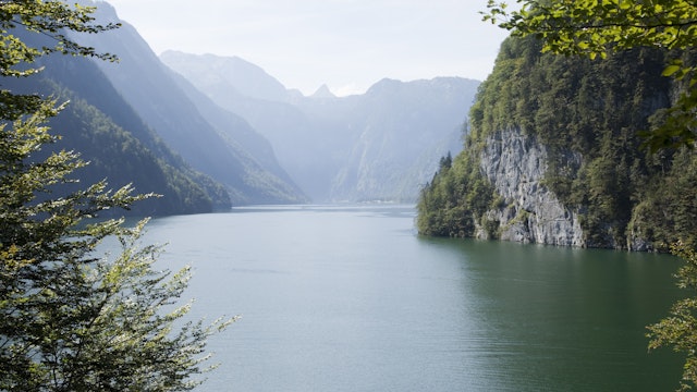 View at the Konigssee from Malerwinkel