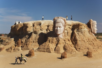 Belvedere Rocks, head of Abdulkacem Chebbi