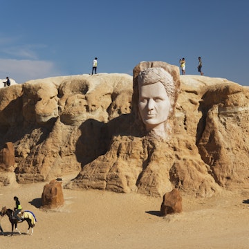 Belvedere Rocks, head of Abdulkacem Chebbi