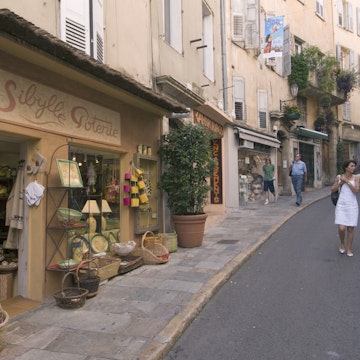 Street in Grasse, Provence, France