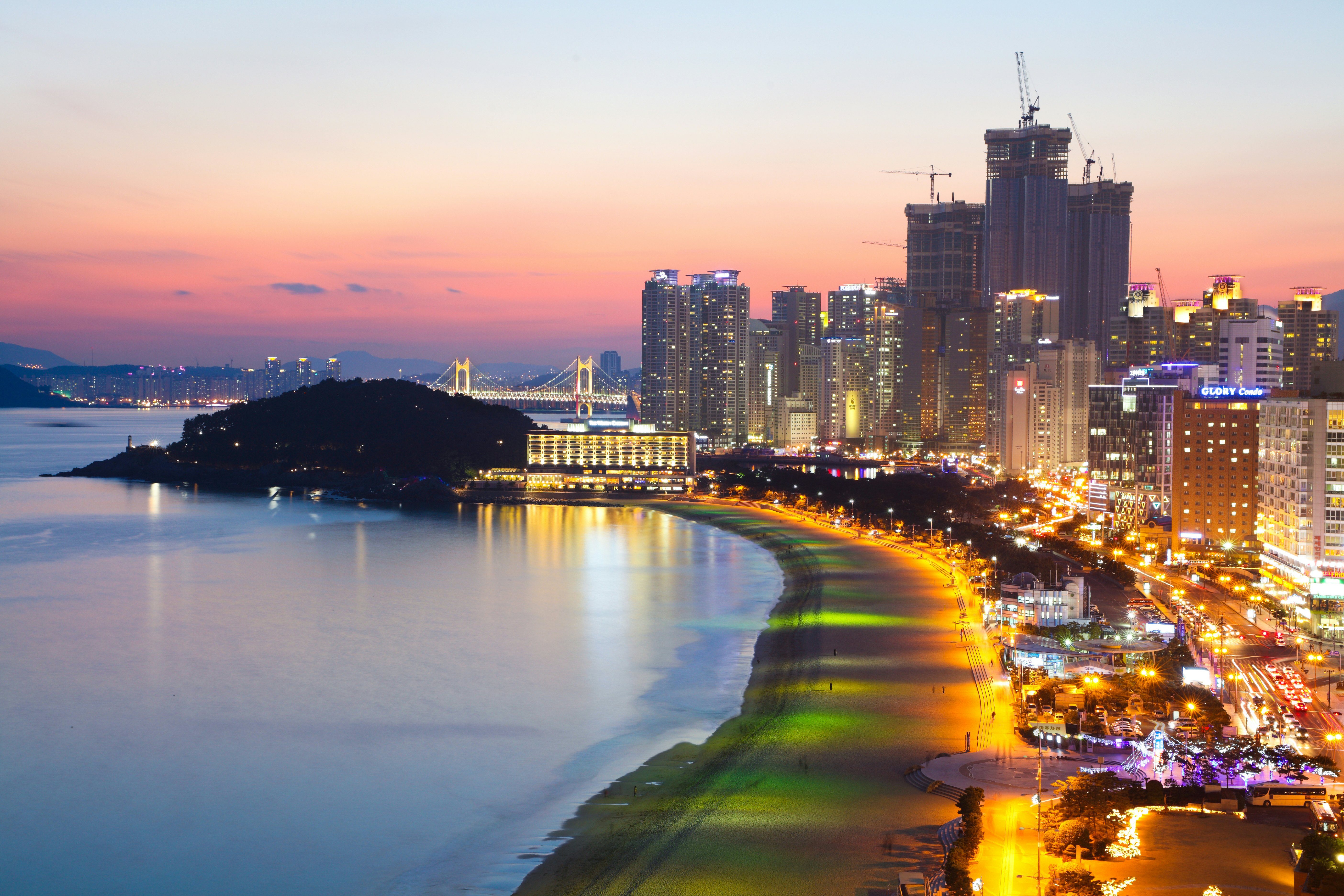 Haeundae beach, Busan