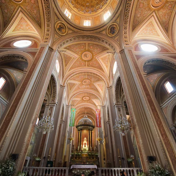 Interior of Morelia Cathedral.