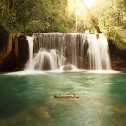 YS Falls in Jamaica