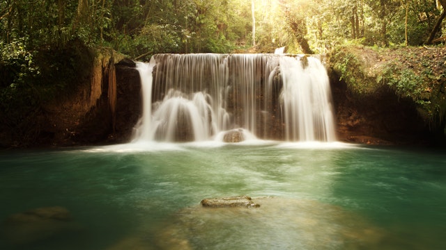 YS Falls in Jamaica
