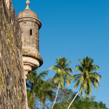Puerto Rico, Old San Juan, section of El Morro Fortress