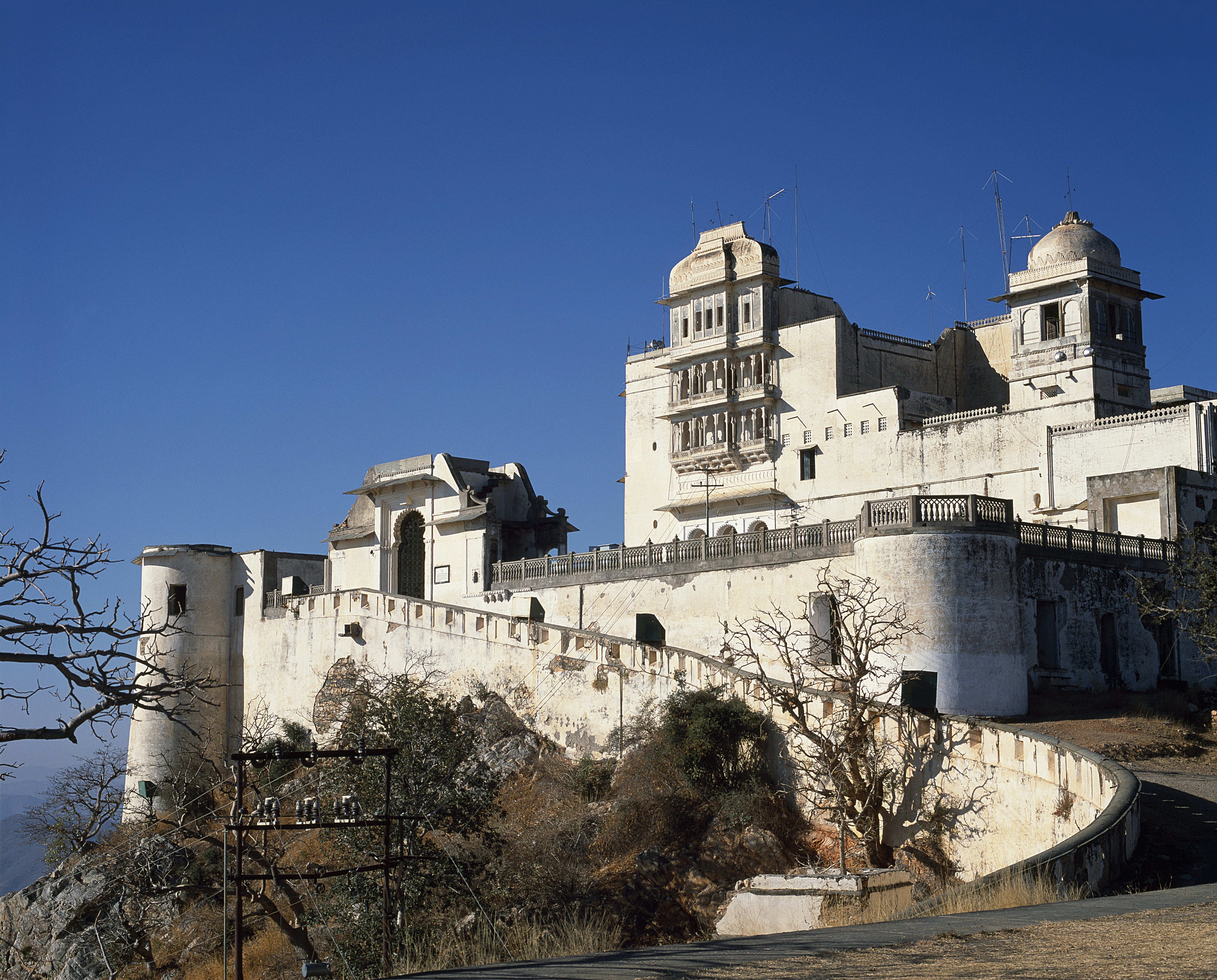 India, Rajasthan. The Monsoon Palace, Udaipur.