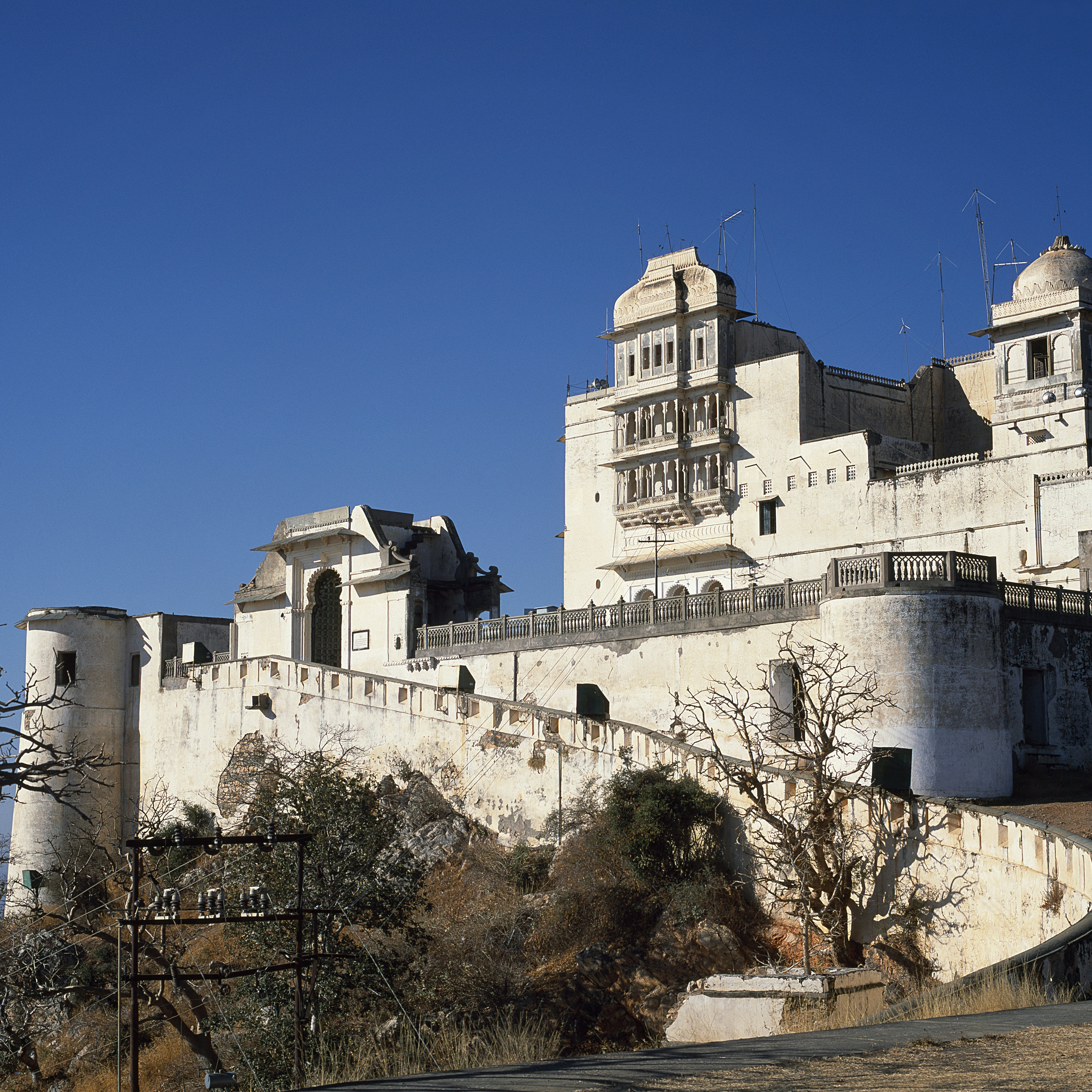 India, Rajasthan. The Monsoon Palace, Udaipur.