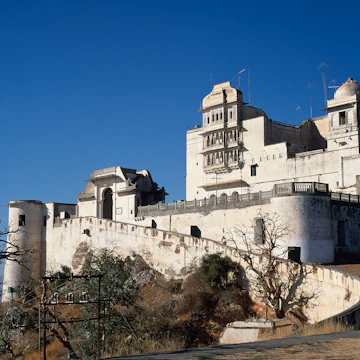 India, Rajasthan. The Monsoon Palace, Udaipur.