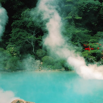 Japan, Beppu Kyushu, Umi Jgoku (Sea Hell) volcanic pool
