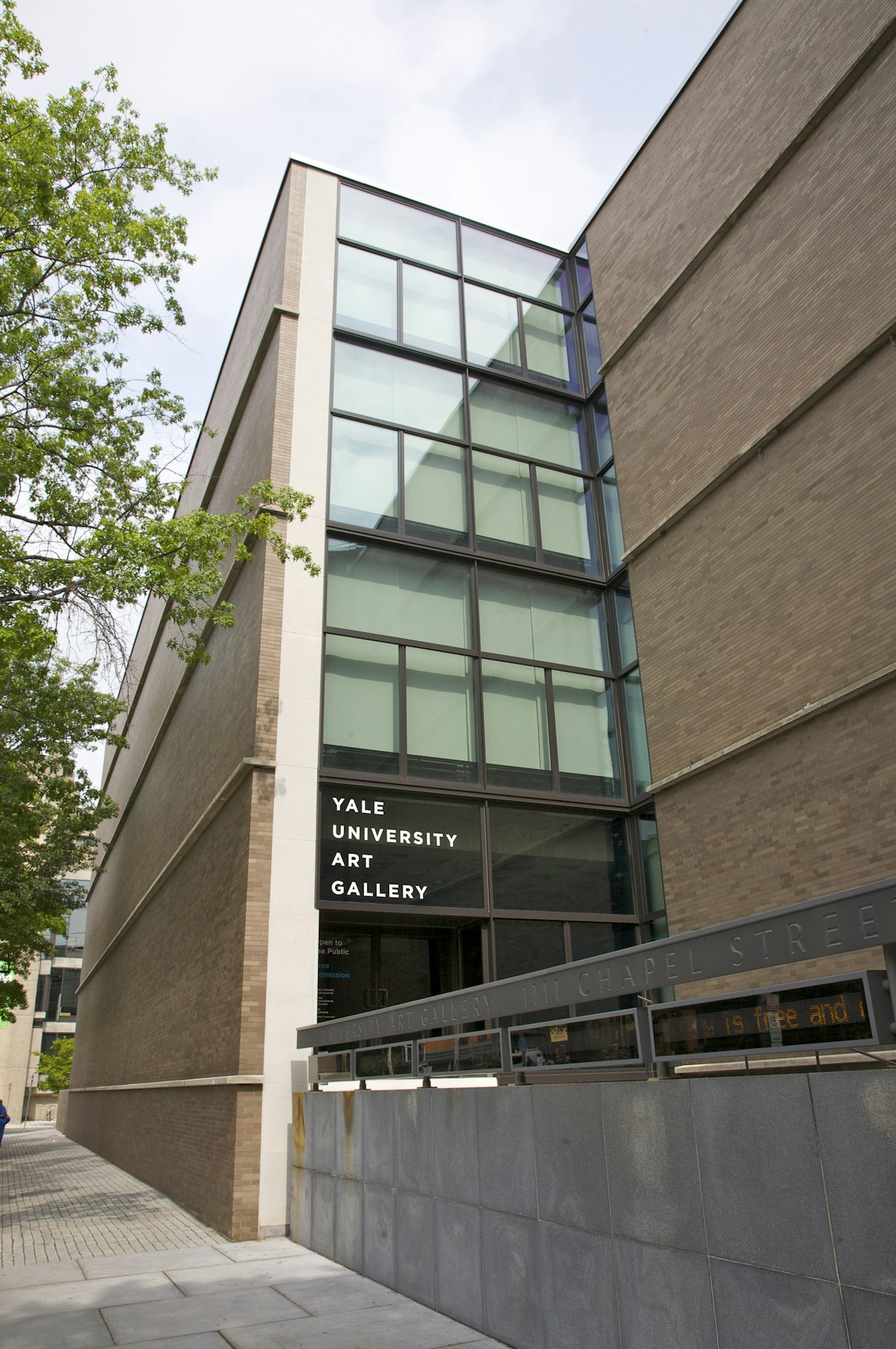 Exterior, Yale University Art Gallery, New Haven, Connecticut