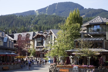street scene, Whistler village