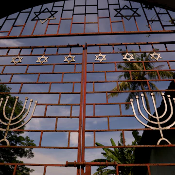 Synagogue, Jewtown, Cochin, India