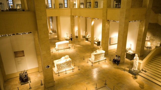 The Beirut National Museum, Lebanon.