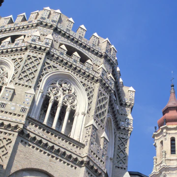 Spain, Zaragoza, La Seo, Mixture Of Architectural Styles. (Photo by Education Images/UIG via Getty Images)