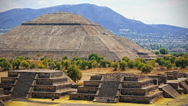 Piramide del Sol TeotihuacÃƒÂ¡n Mexico