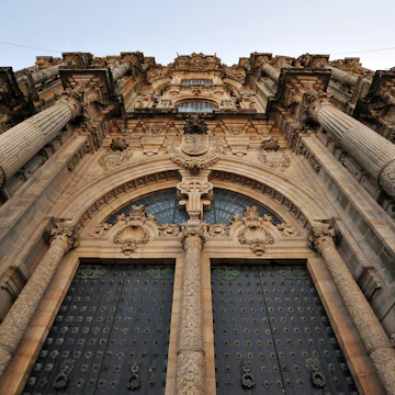 Main door of cathedral, Santiago de Compostela