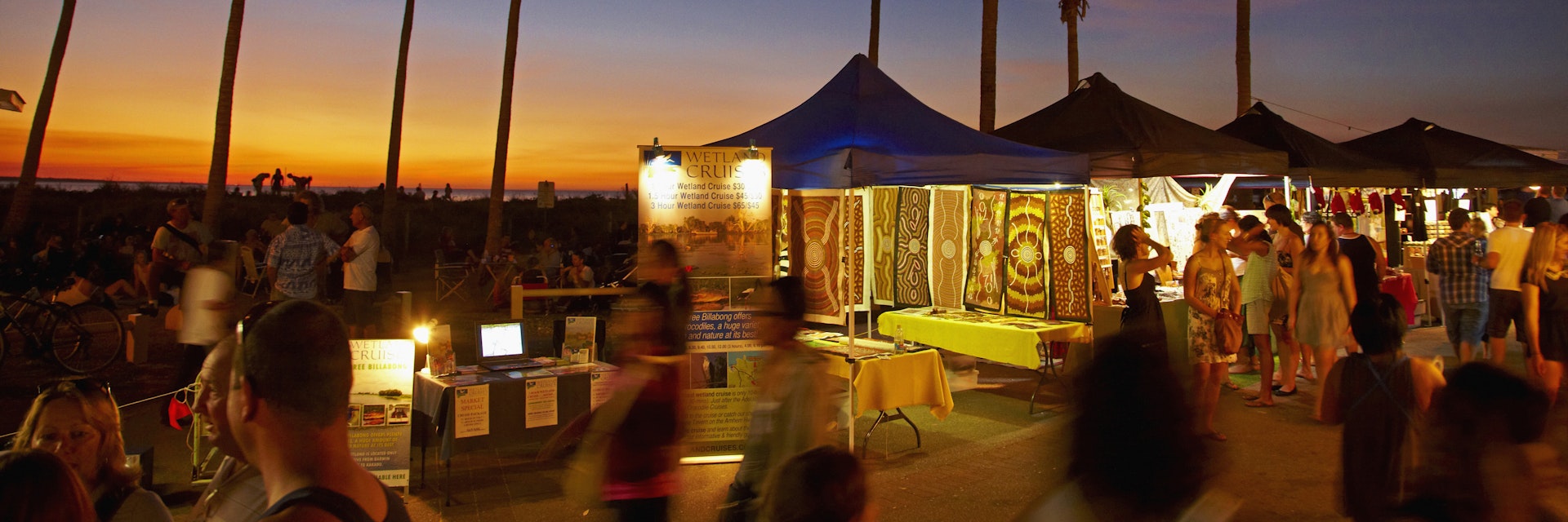 Stalls at Mindil Beach Sunset Market, Darwin, Northern Territory, Australia
