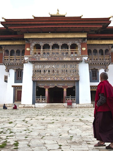 Gangte Goemba (Monastery), Phonbjikha Valley.