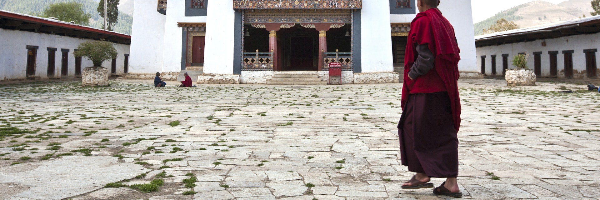Gangte Goemba (Monastery), Phonbjikha Valley.