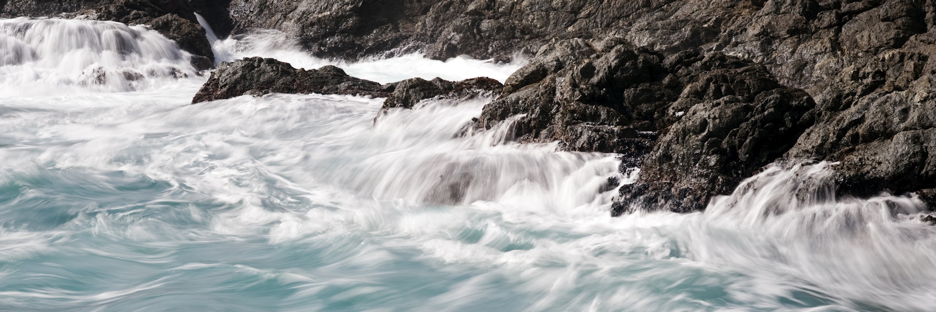 Waves at Partington Cove.