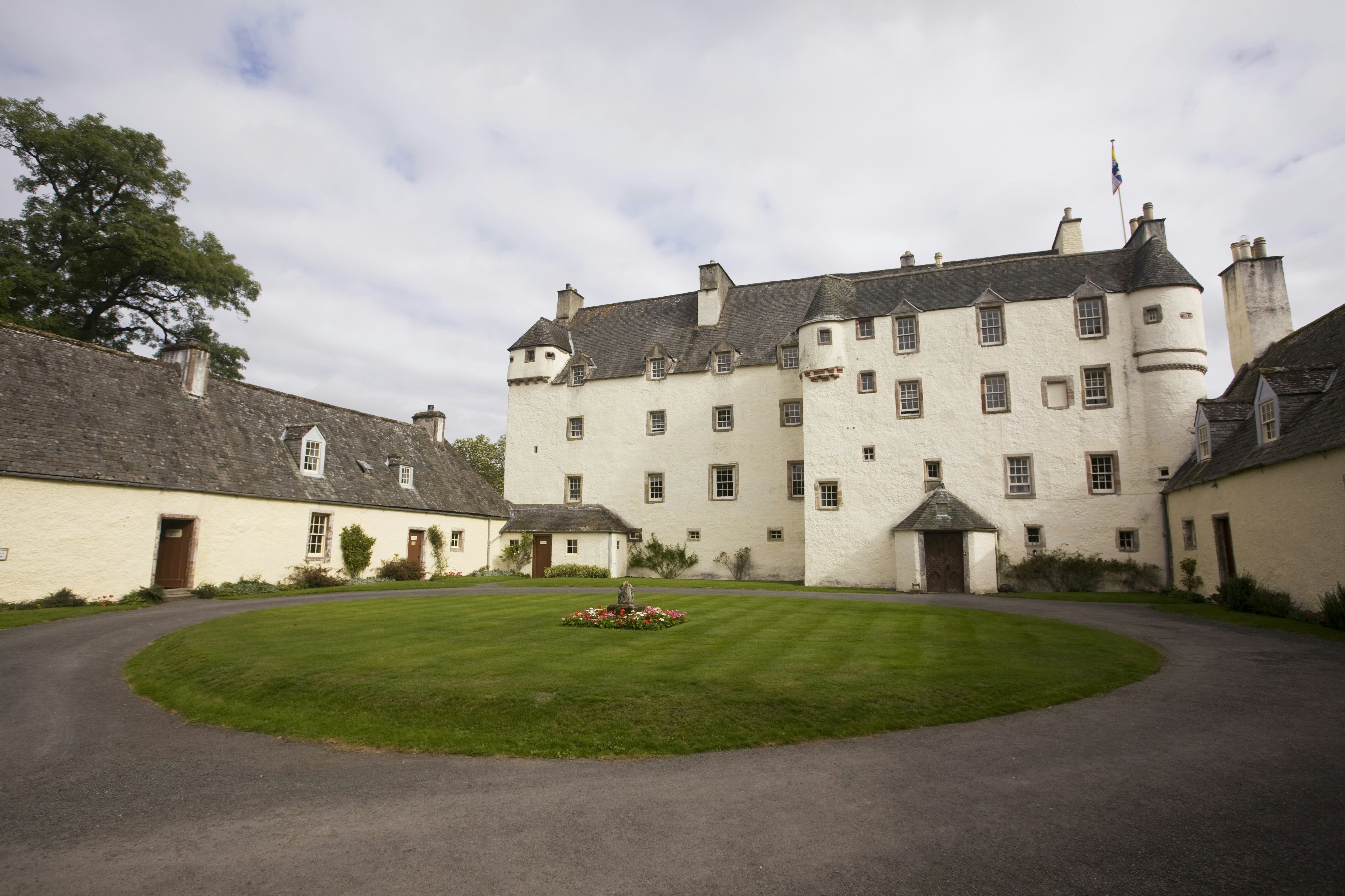 Traquair house near Peebles.